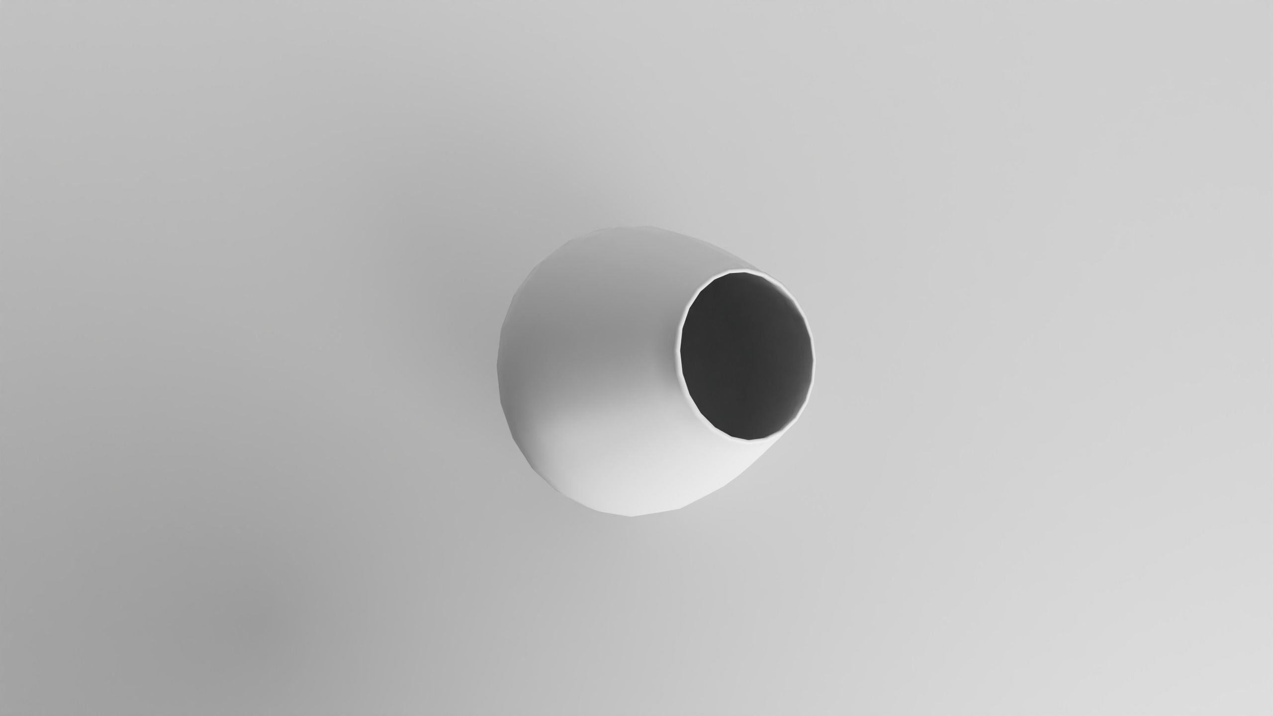 Wobble cognac glass Low-poly 3D model_9