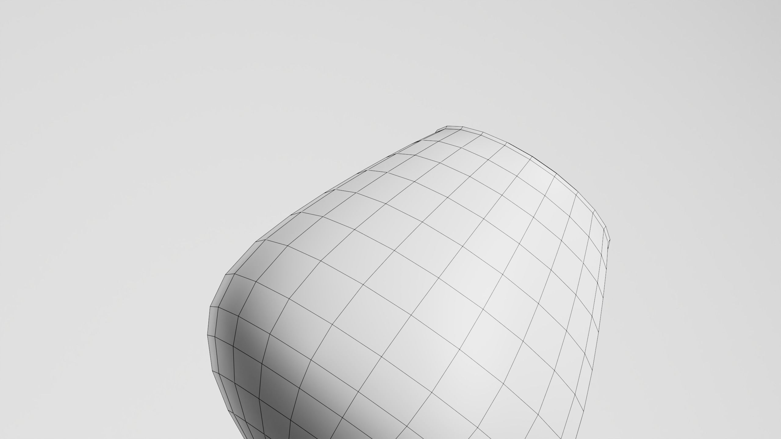 Wobble cognac glass Low-poly 3D model_15