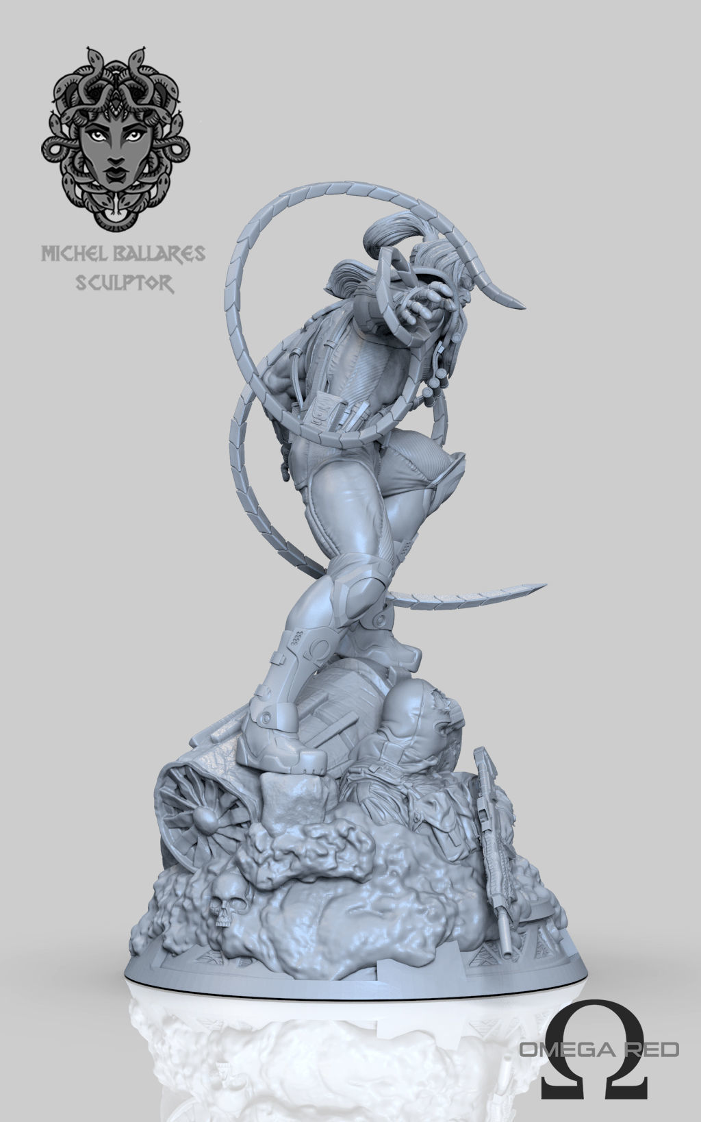 OMEGA RED BY CREATIVE GEEK MB 3D print model_5