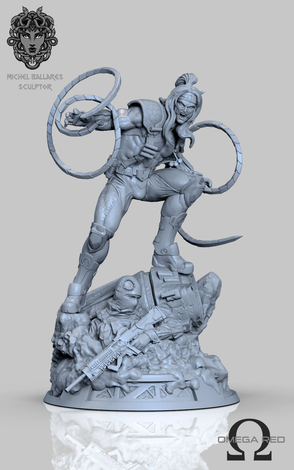 OMEGA RED BY CREATIVE GEEK MB 3D print model_2