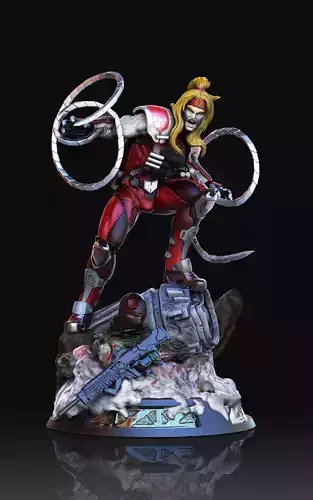 OMEGA RED BY CREATIVE GEEK MB 3D print model