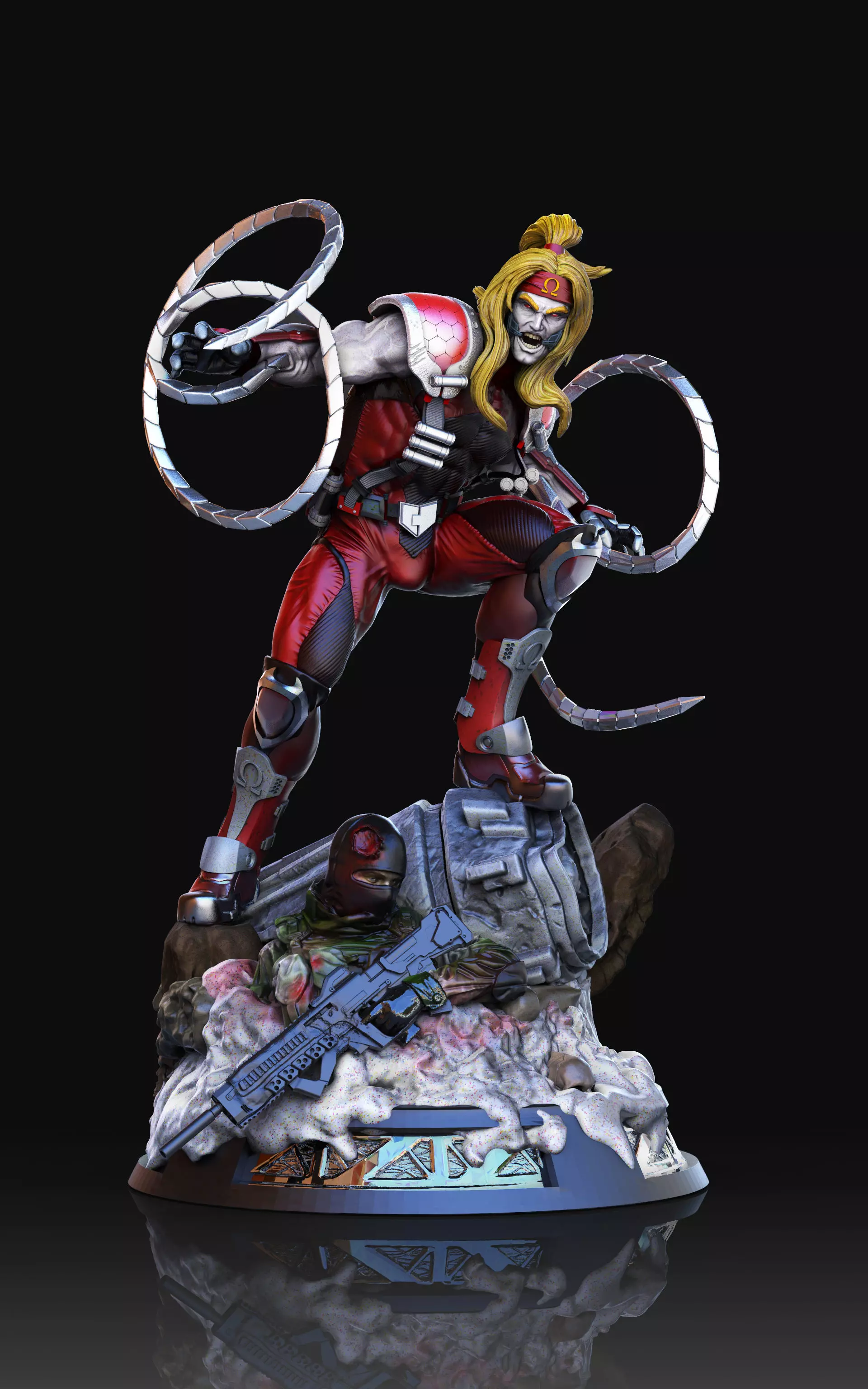 OMEGA RED BY CREATIVE GEEK MB 3D print model_0