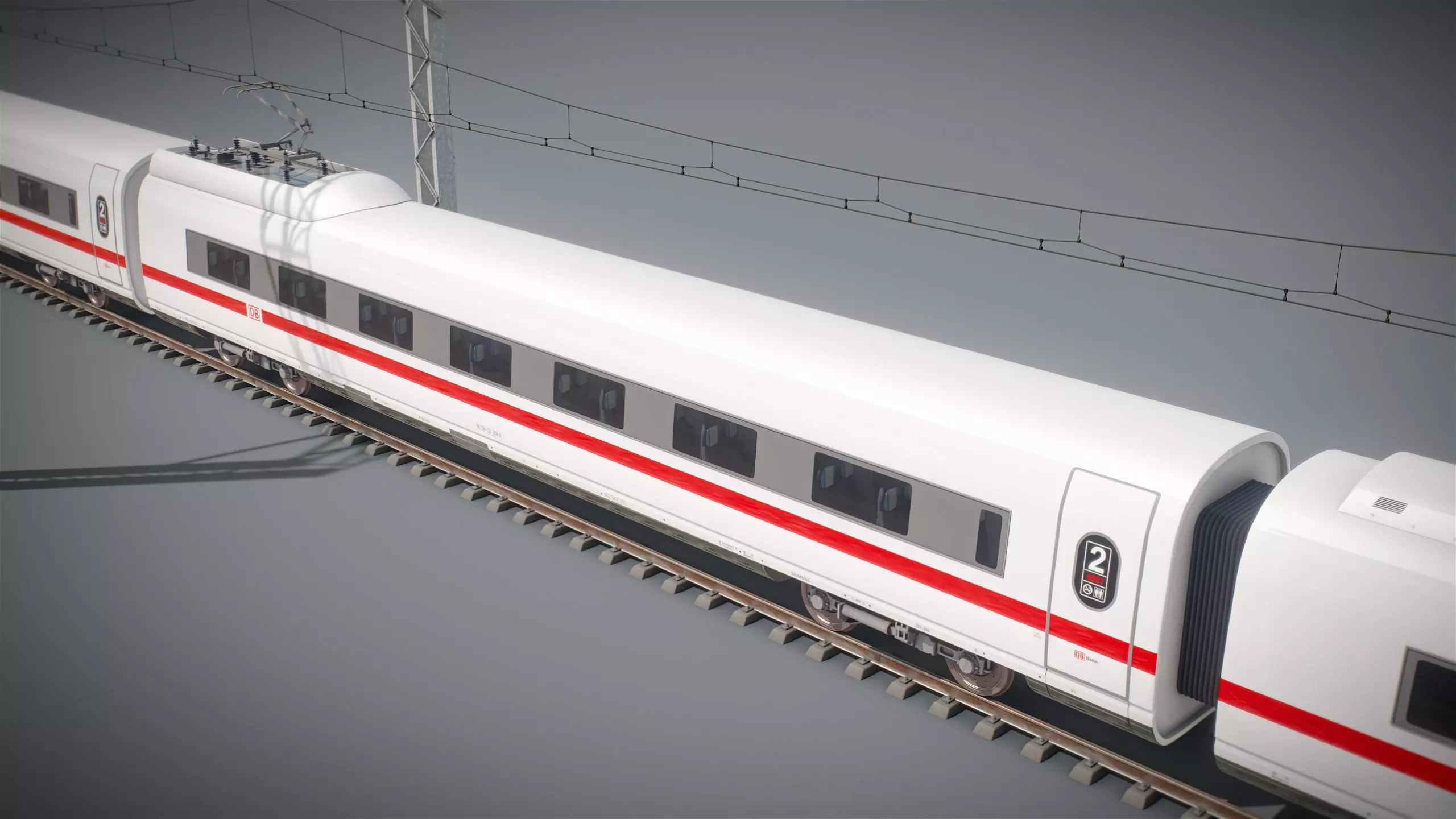 High Speed Train Siemens Velaro - PACK 3D model_62