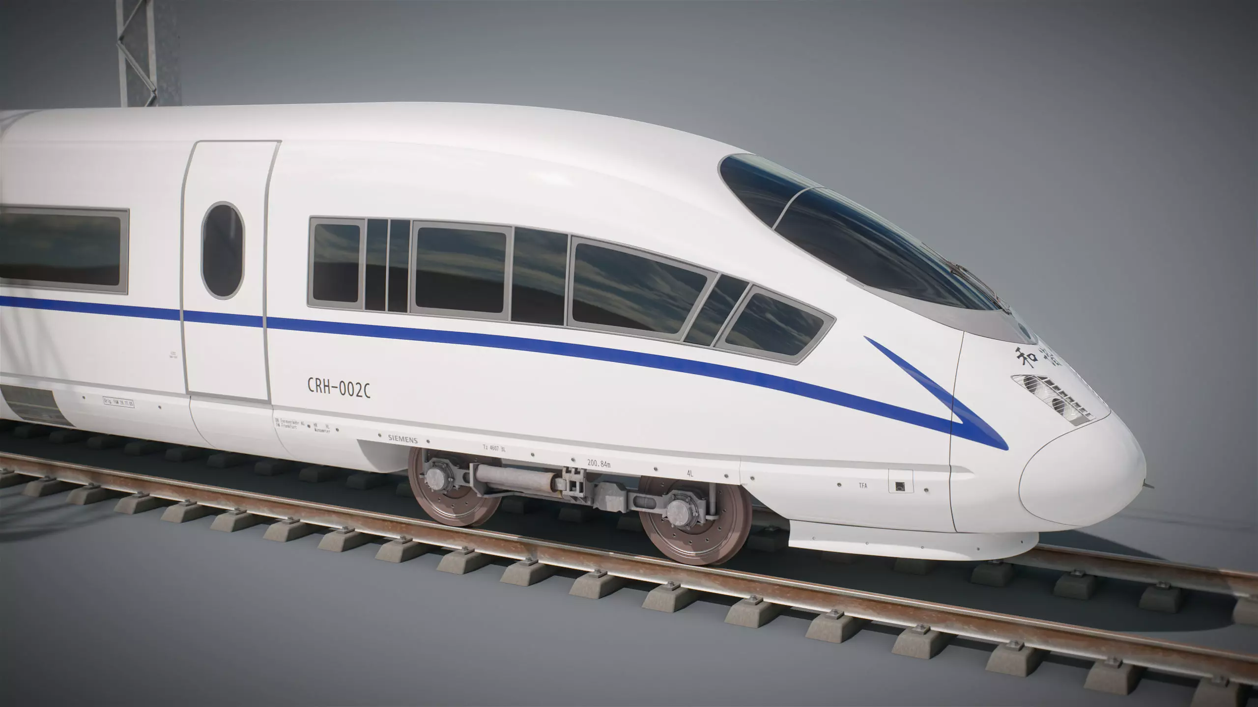 High Speed Train Siemens Velaro - PACK 3D model_52