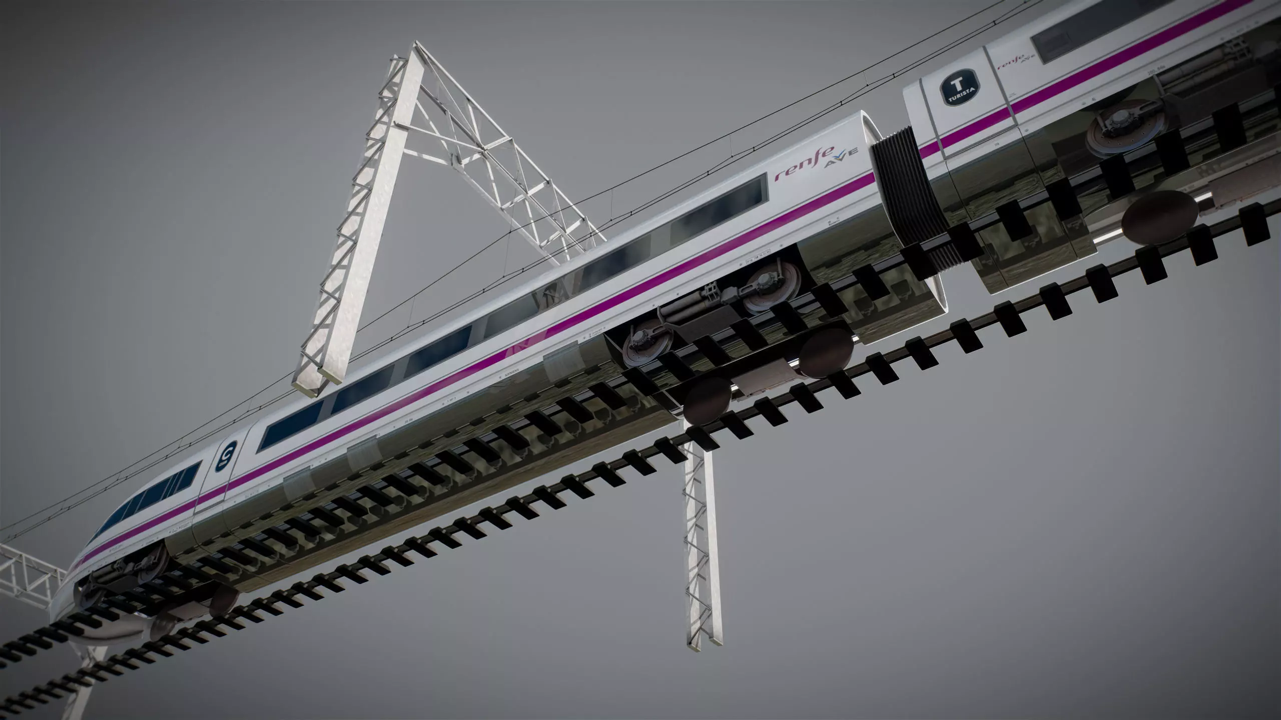 High Speed Train Siemens Velaro - PACK 3D model_40