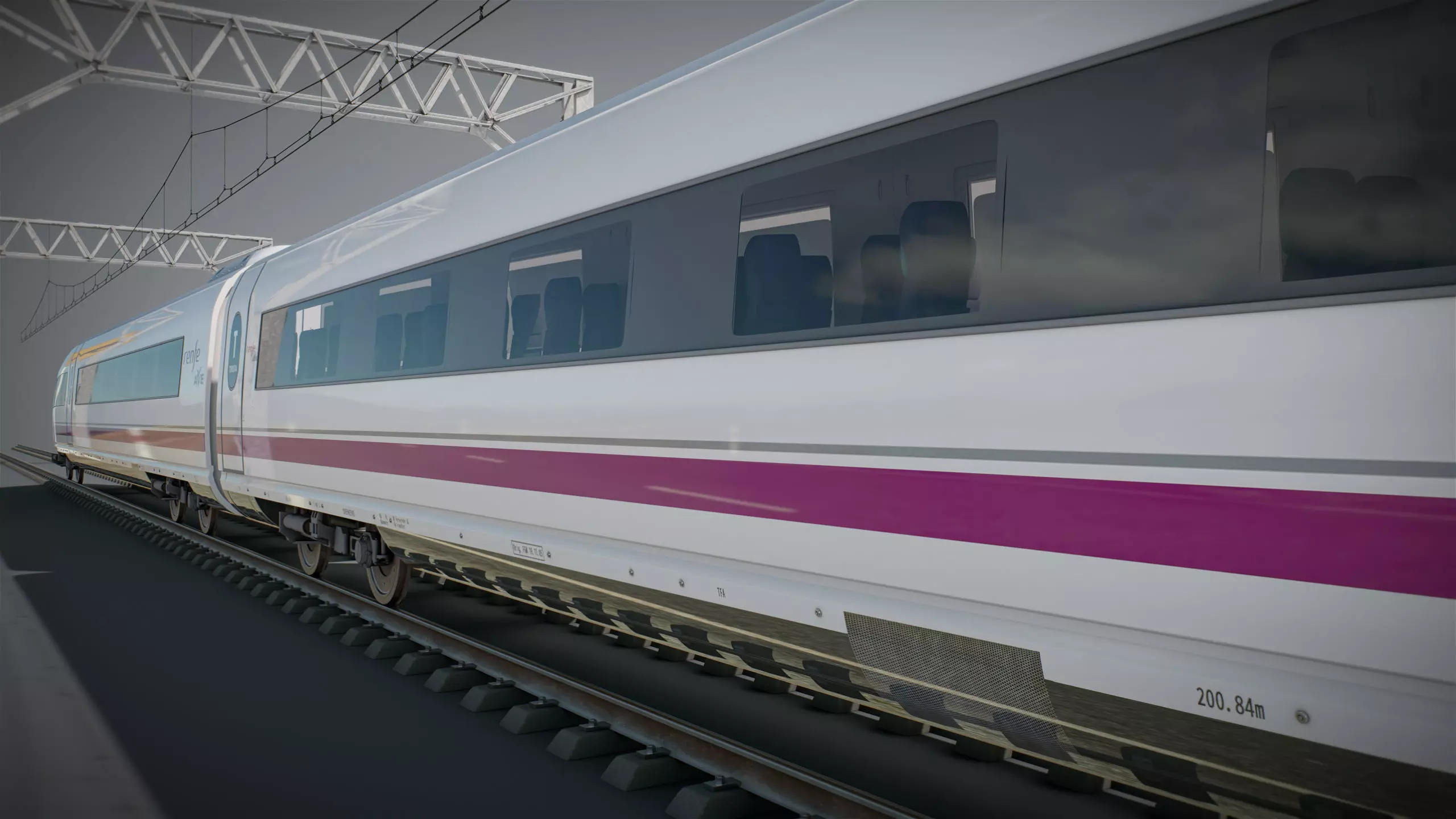 High Speed Train Siemens Velaro - PACK 3D model_63