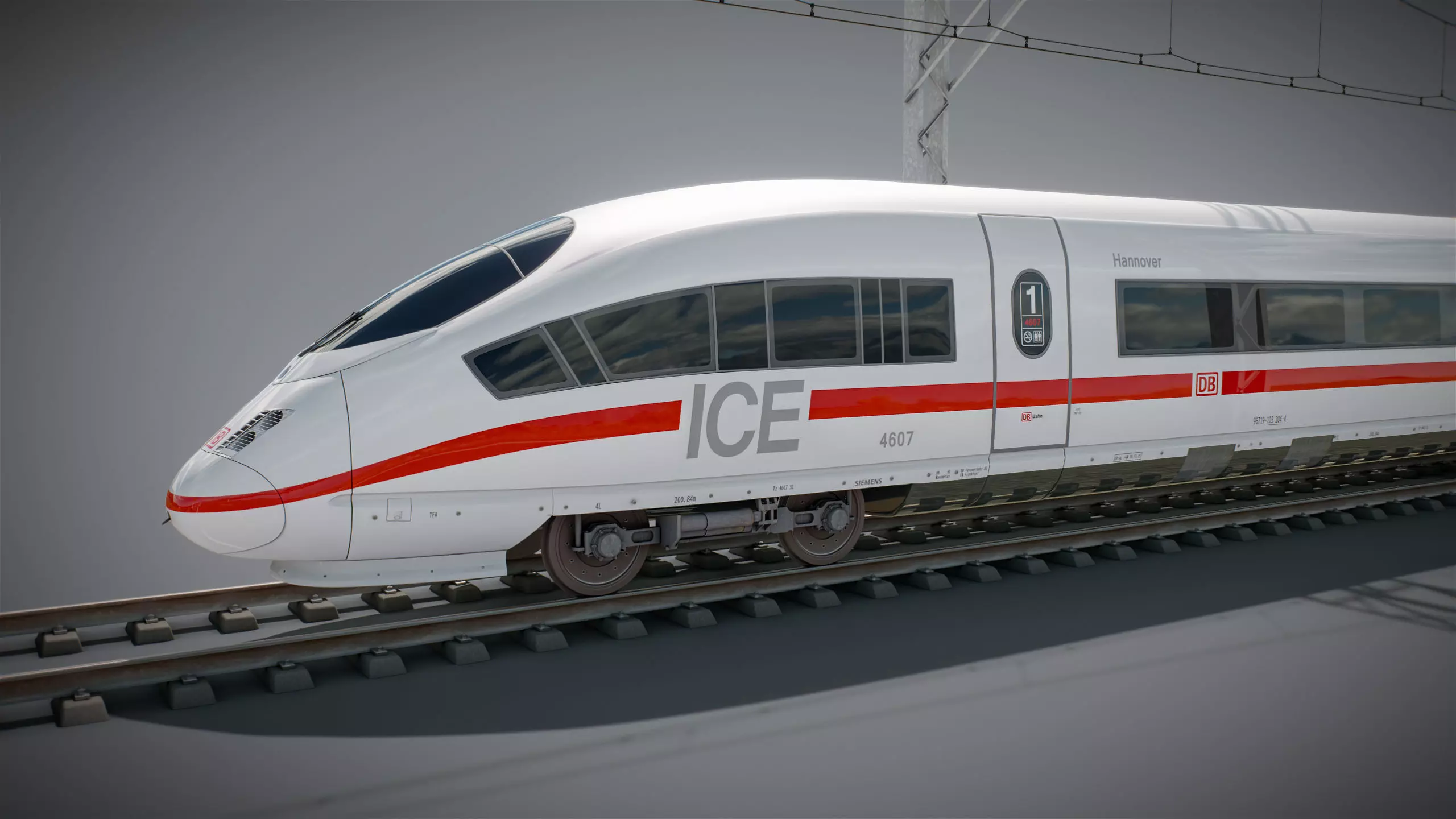 High Speed Train Siemens Velaro - PACK 3D model_46