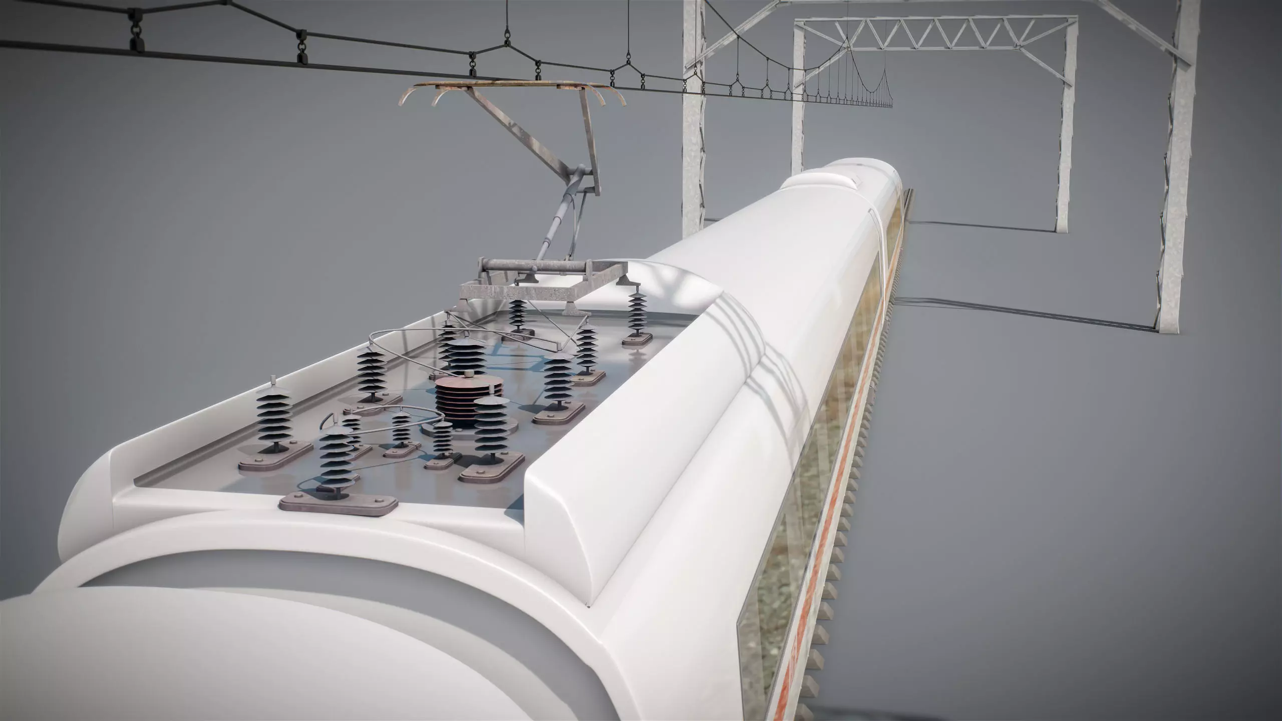 High Speed Train Siemens Velaro - PACK 3D model_69