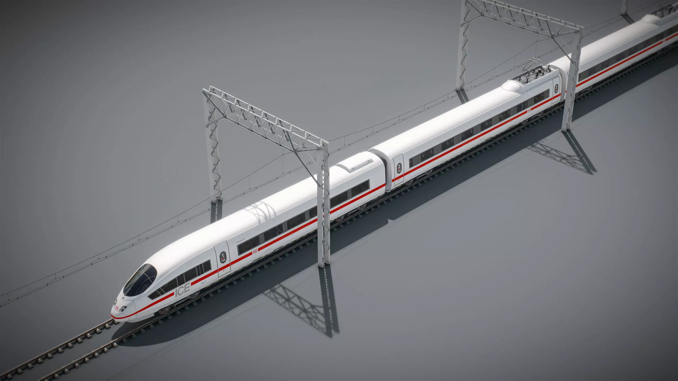 High Speed Train Siemens Velaro - PACK 3D model_70