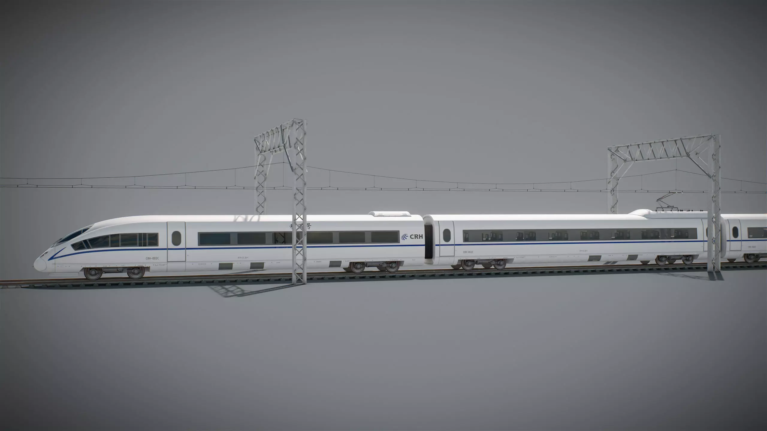 High Speed Train Siemens Velaro - PACK 3D model_44