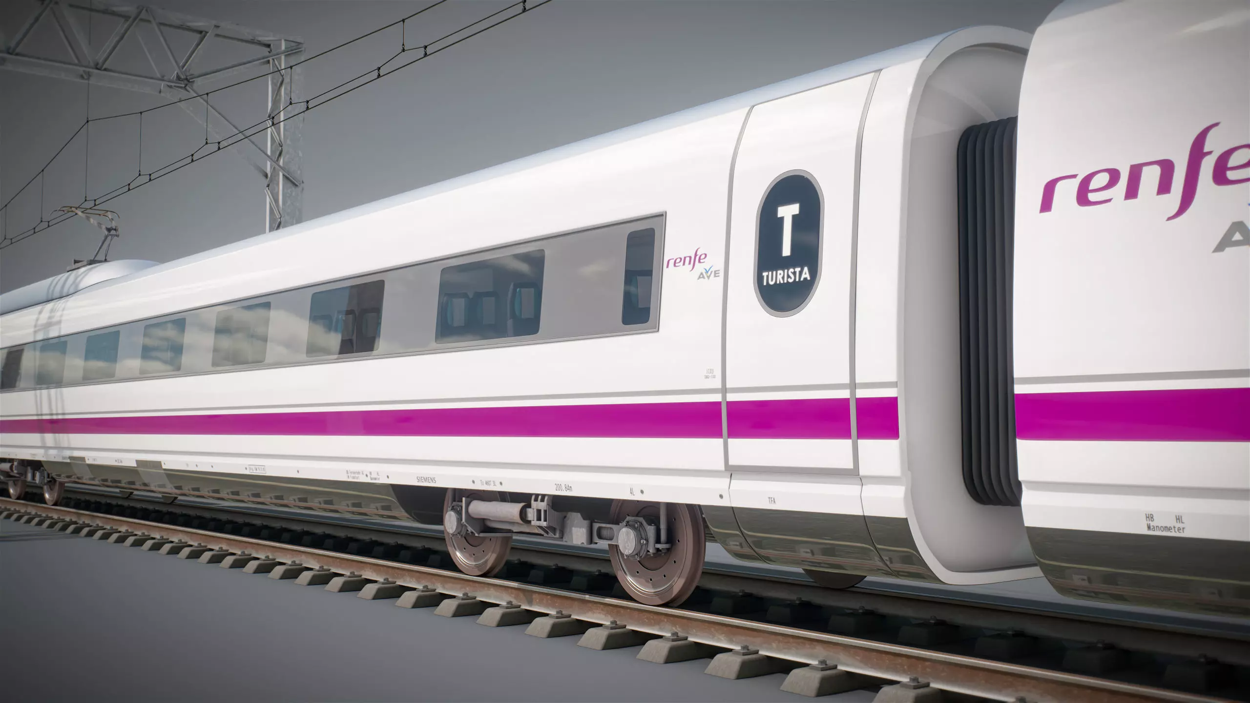 High Speed Train Siemens Velaro - PACK 3D model_32