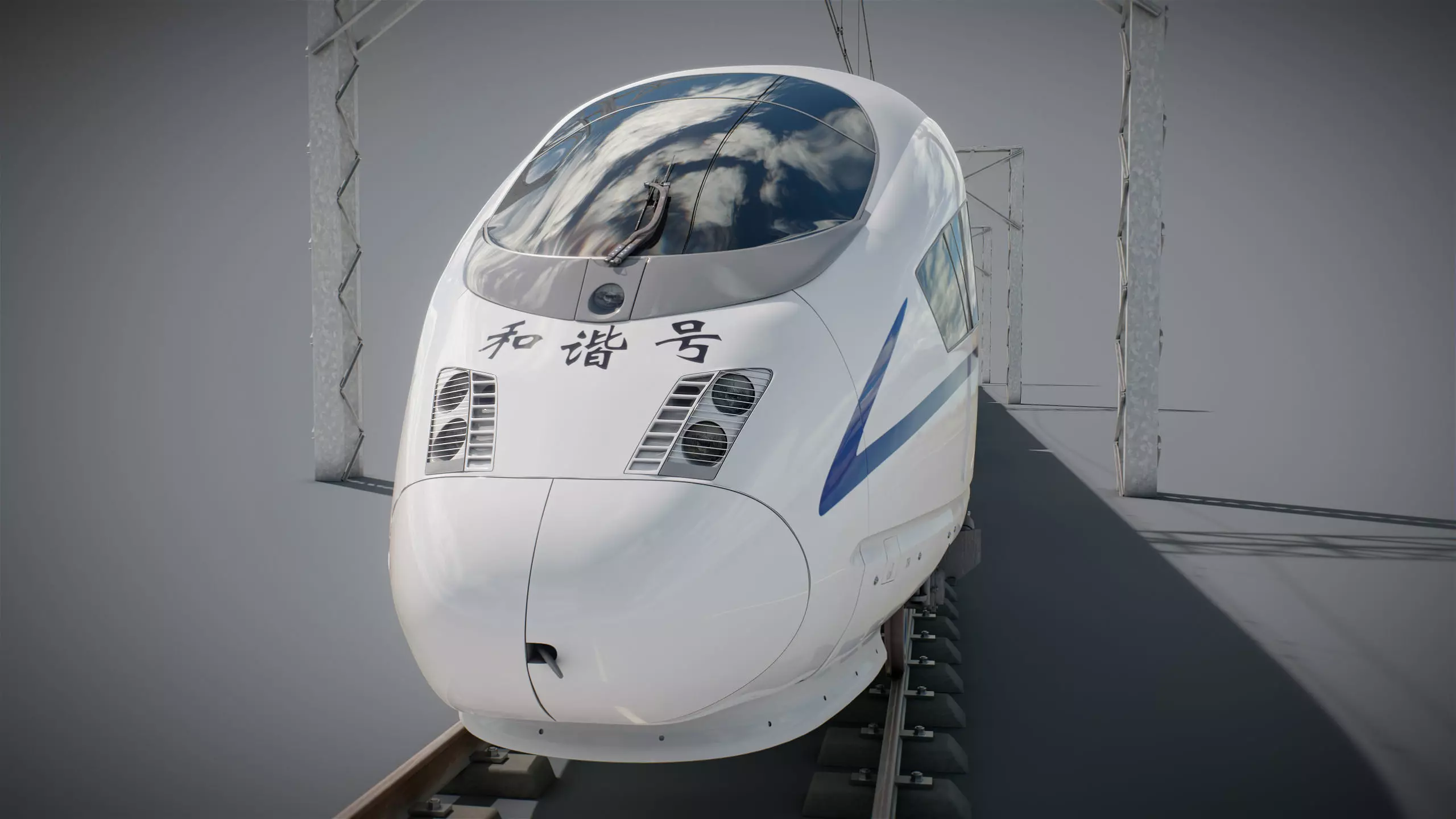 High Speed Train Siemens Velaro - PACK 3D model_58