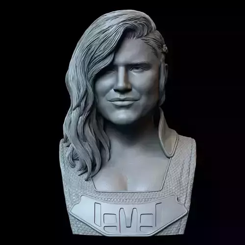 Gina Carano as Cara Dune 3D print model