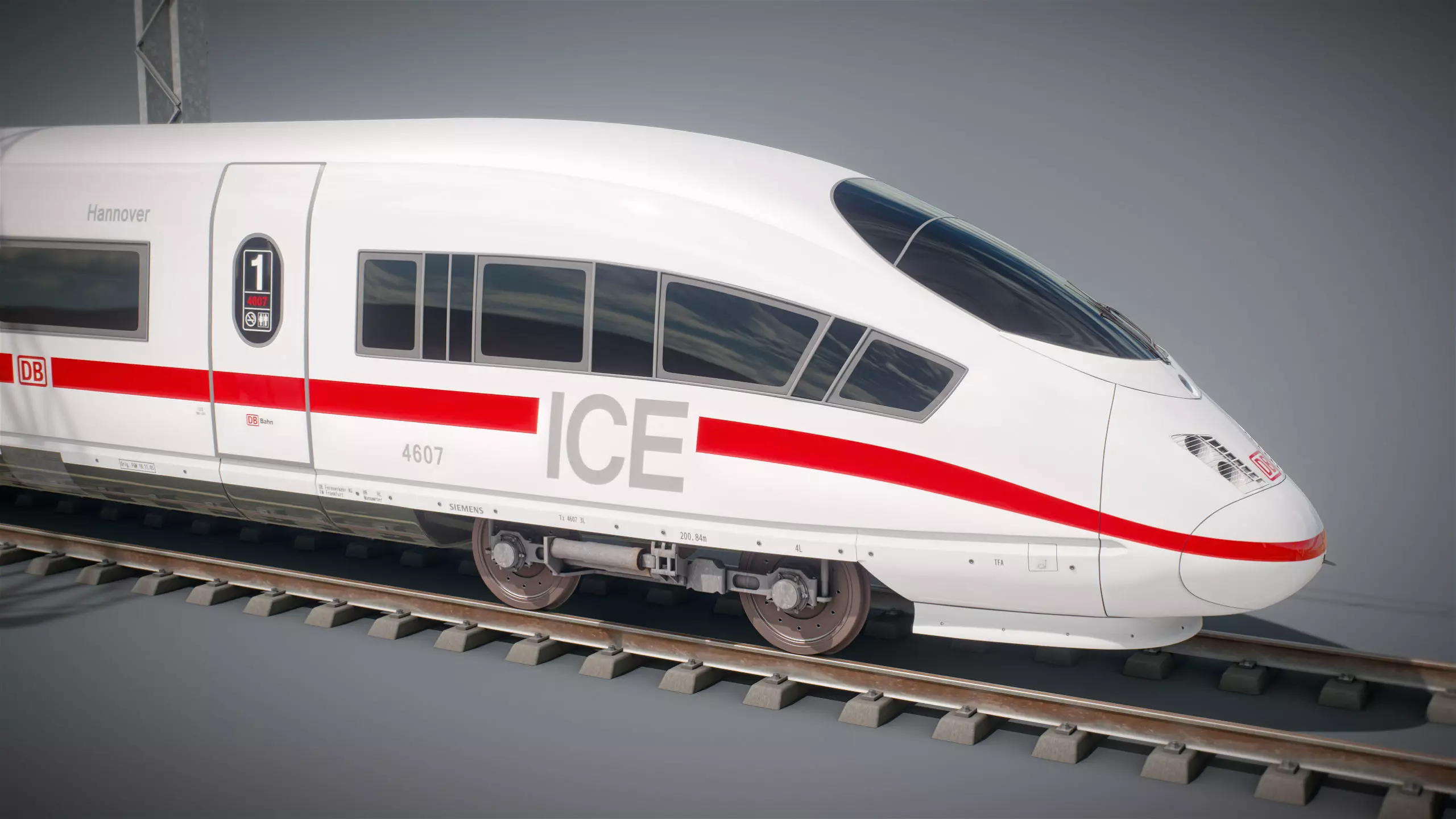 High Speed Train Velaro - German ICE 3 3D model_17