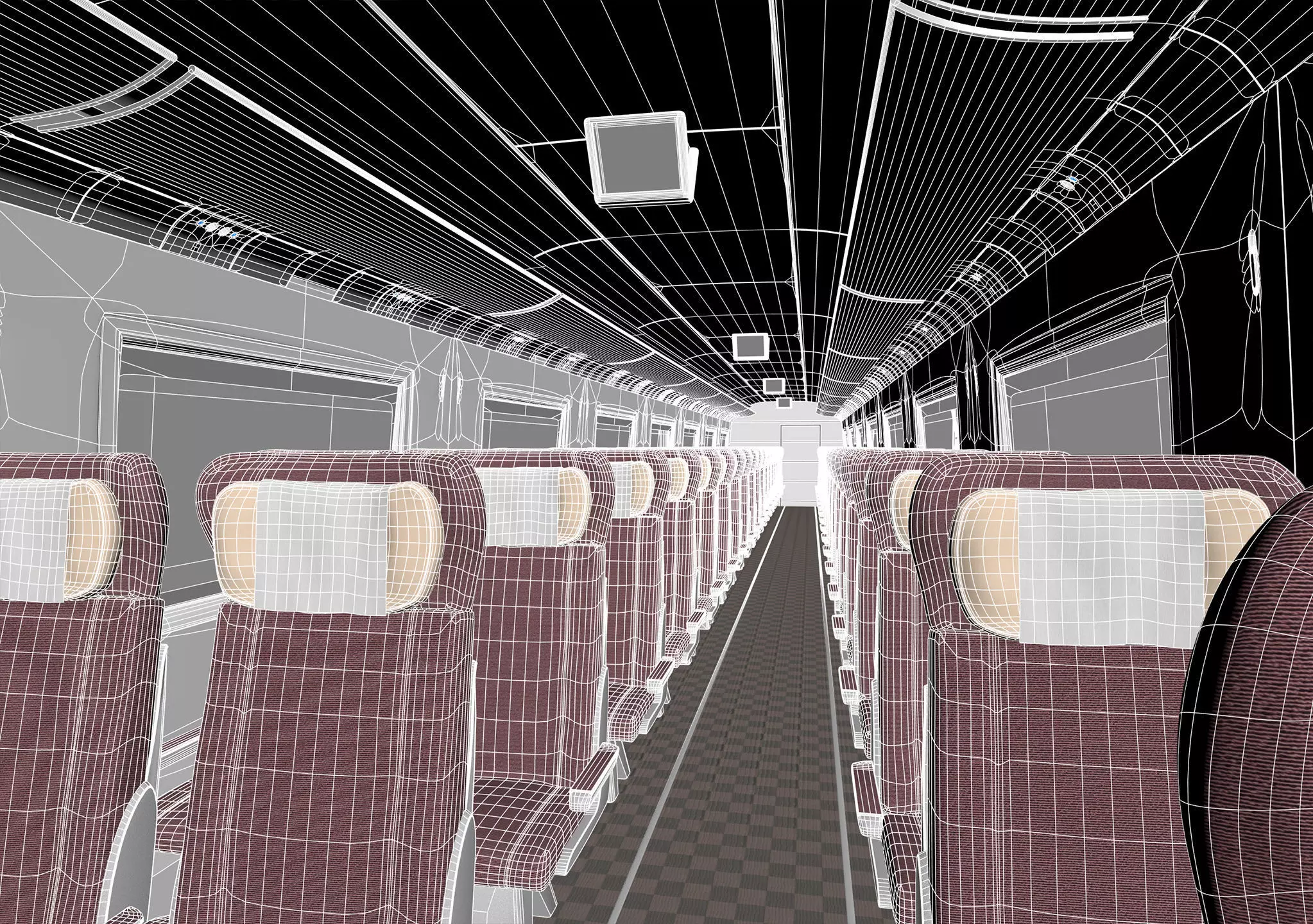 High Speed Train Velaro - German ICE 3 3D model_15