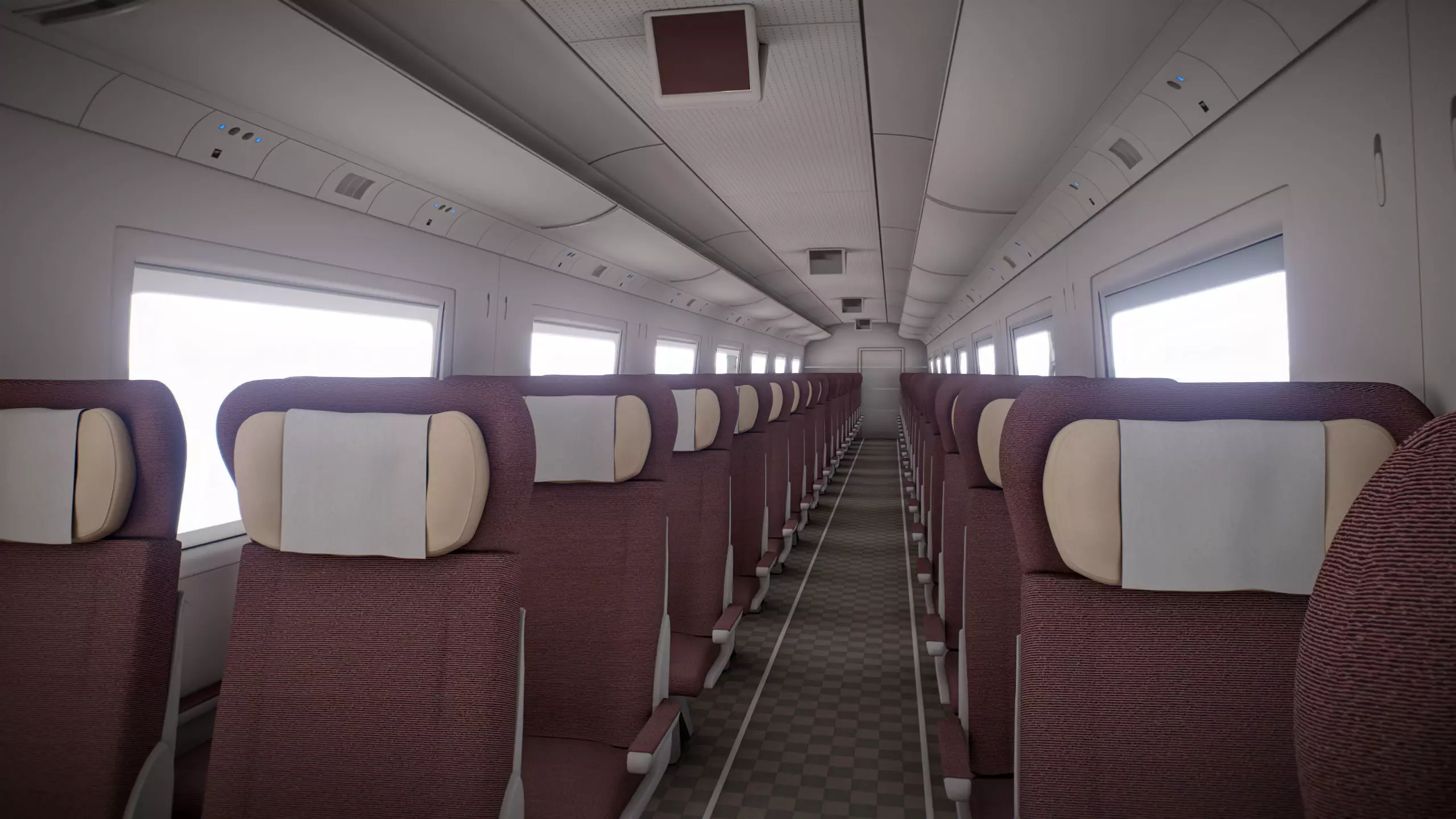 High Speed Train Velaro - German ICE 3 3D model_14