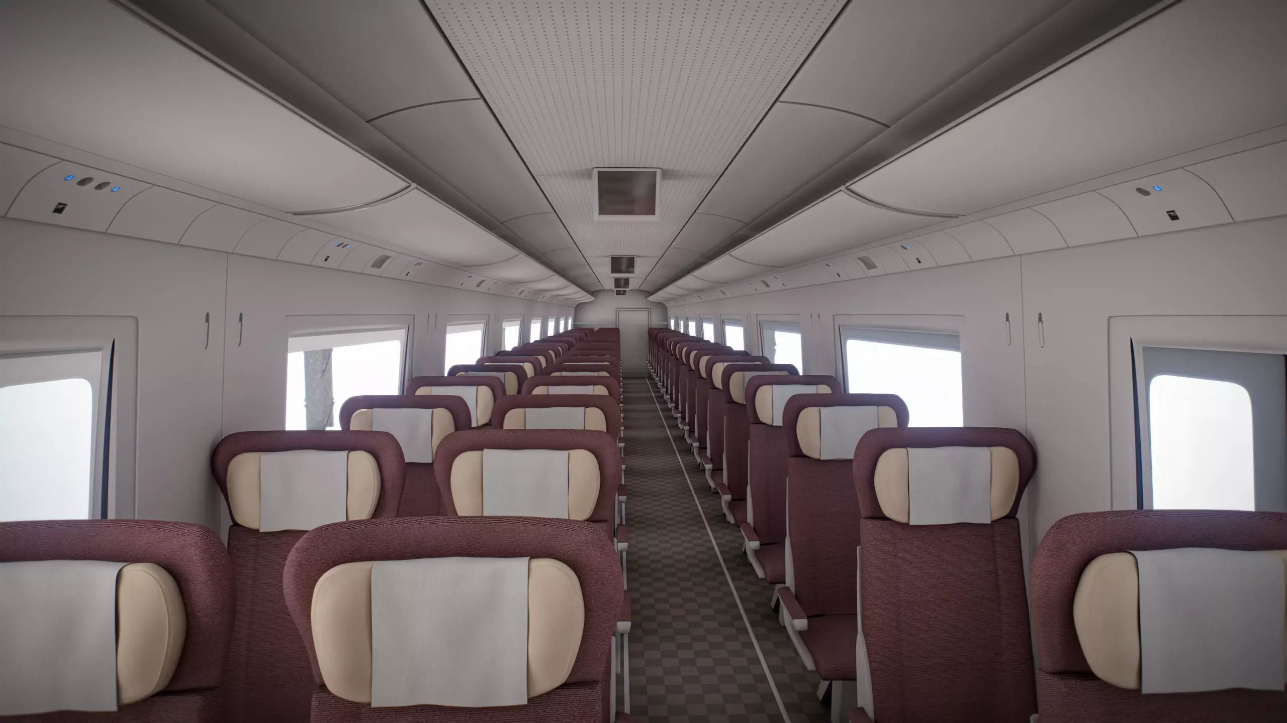 High Speed Train Velaro - Spanish AVE 3D model_25