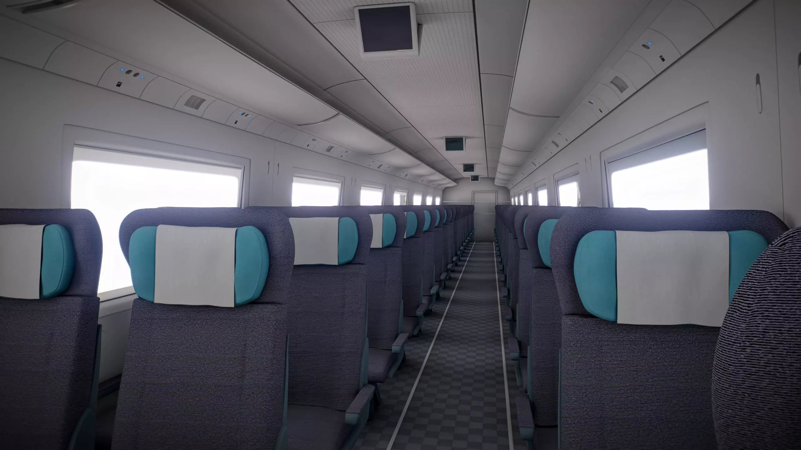 High Speed Train Velaro - Spanish AVE 3D model_22
