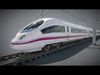 High Speed Train Velaro - Spanish AVE 3D model_1