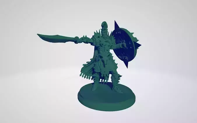 Warrior  Figurine 3d print 