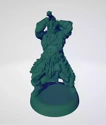Viking 3 D FIGURINE PRINT