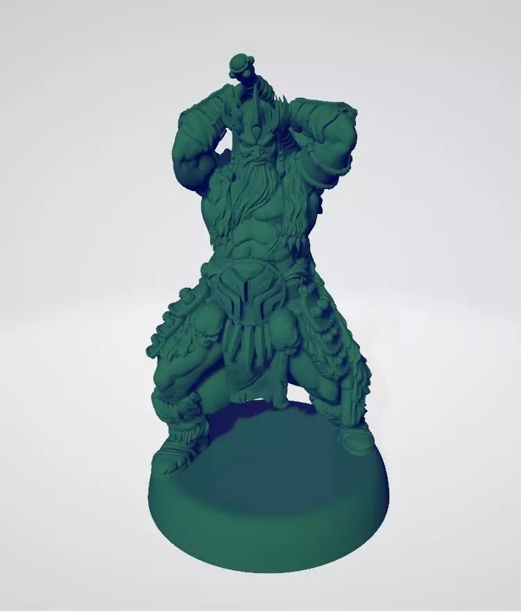 Viking 3 D FIGURINE PRINT 3D print model_0
