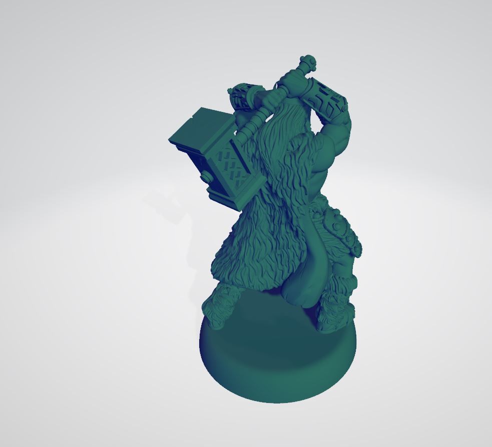 Viking 3 D FIGURINE PRINT 3D print model_2