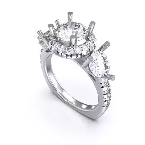 CJC7056 Ladies womans womens diamond ruby emerald Rings