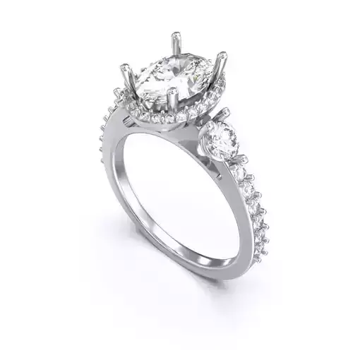 CJC7058 Ladies womans womens diamond ruby emerald Rings