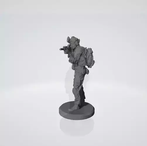 Solider USA 3D Figurine print