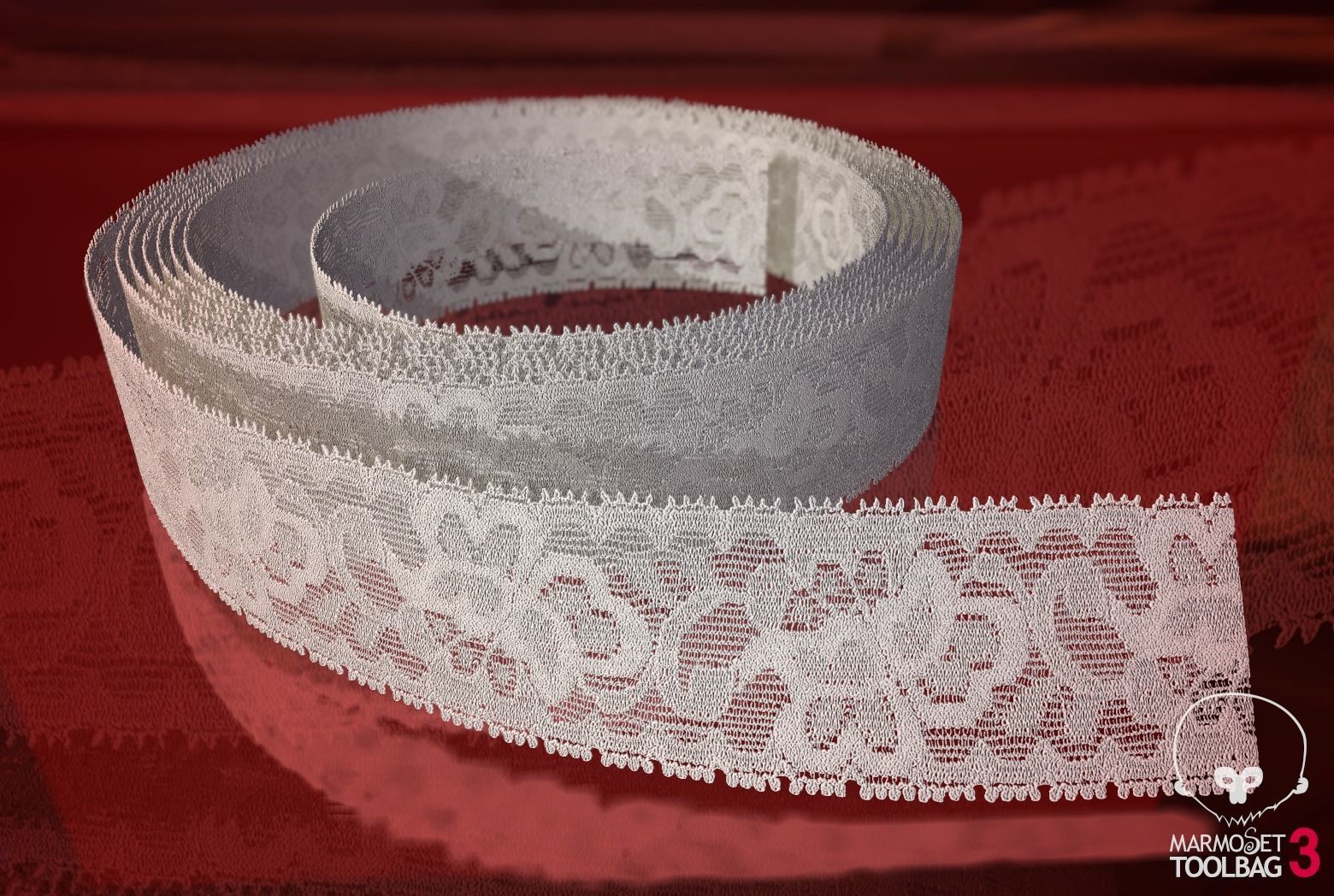 Fabric Vol 03 - Lace Trims PBR Texture_16