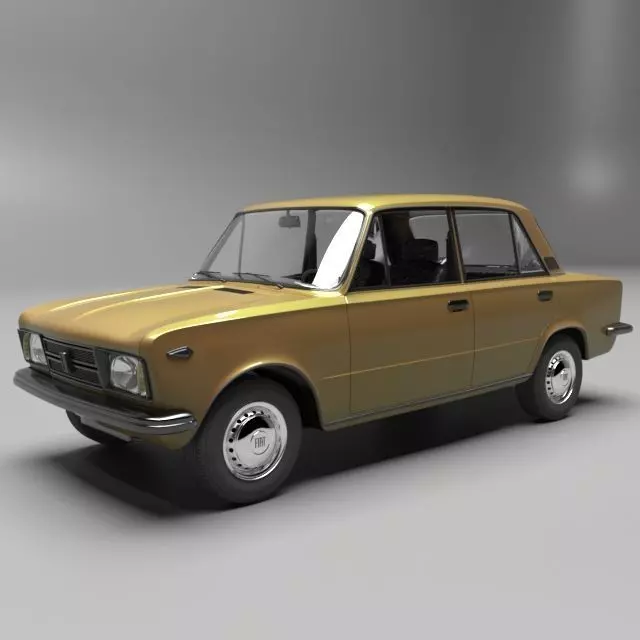 Fiat Premier 118 NE car 3D model