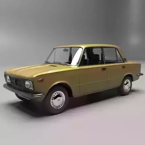  Fiat Premier 118 NE car 3D model