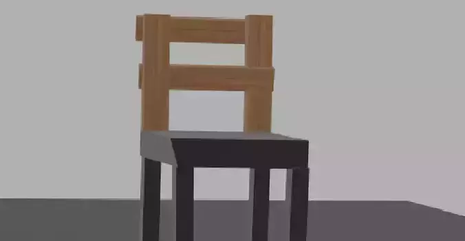 3D Old Chair