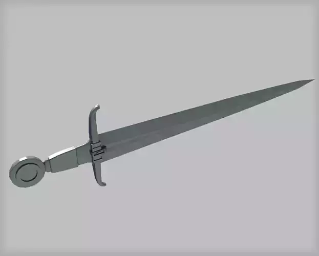 Medieval Sword 3D model