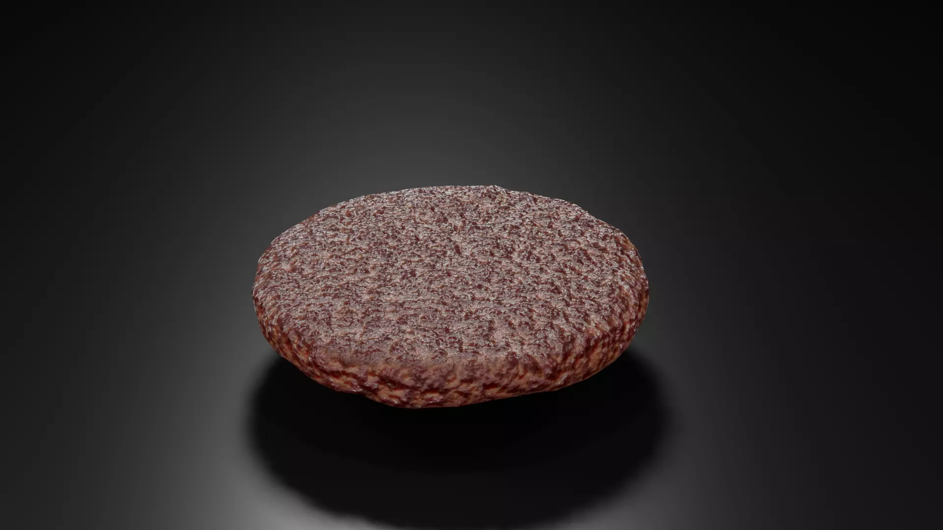 Patty chocolate cookie 3D model