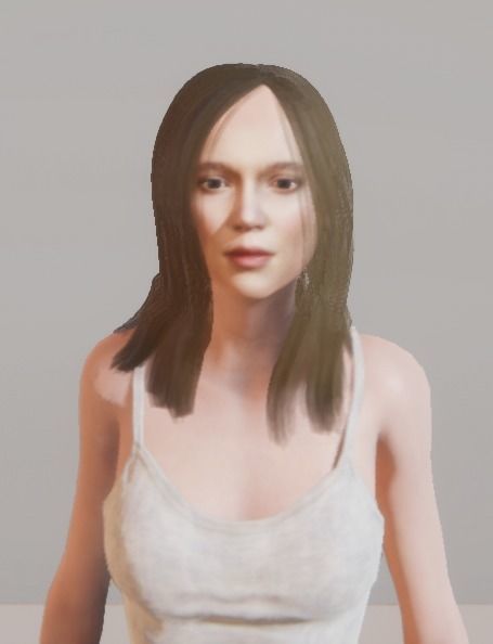 Unity Digital Human RH004 Free 3D model_11