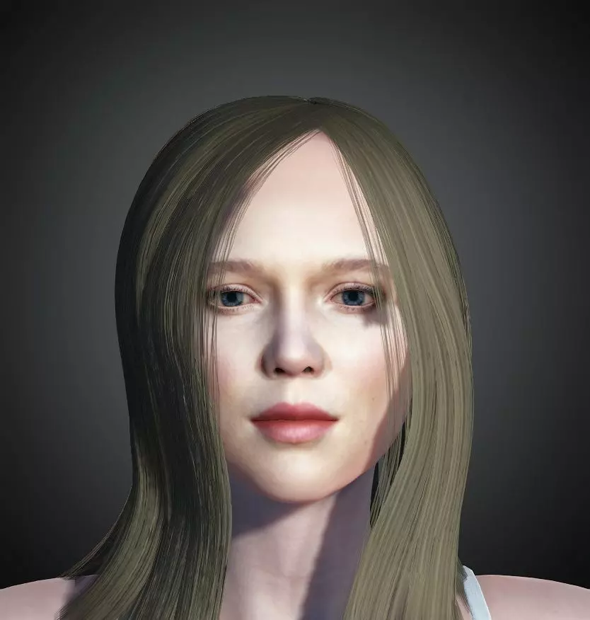 Unity Digital Human RH004 Free 3D model_0