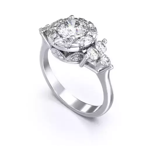 CJC7079 Ladies womans womens diamond ruby emerald Rings