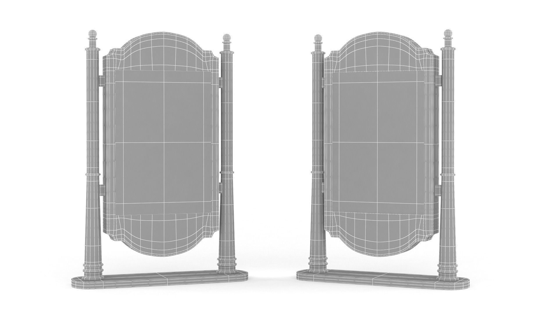 Information Kiosk 3D model_5