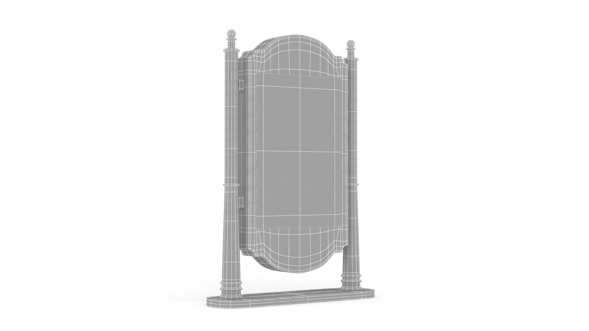 Information Kiosk 3D model_8