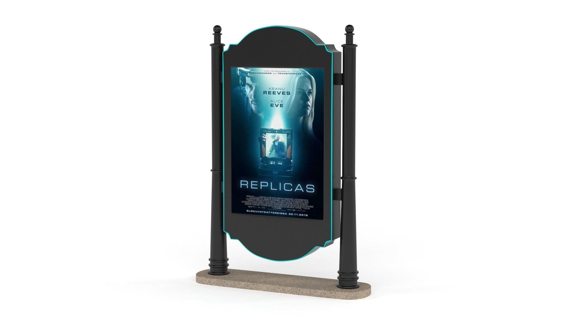 Information Kiosk 3D model_2