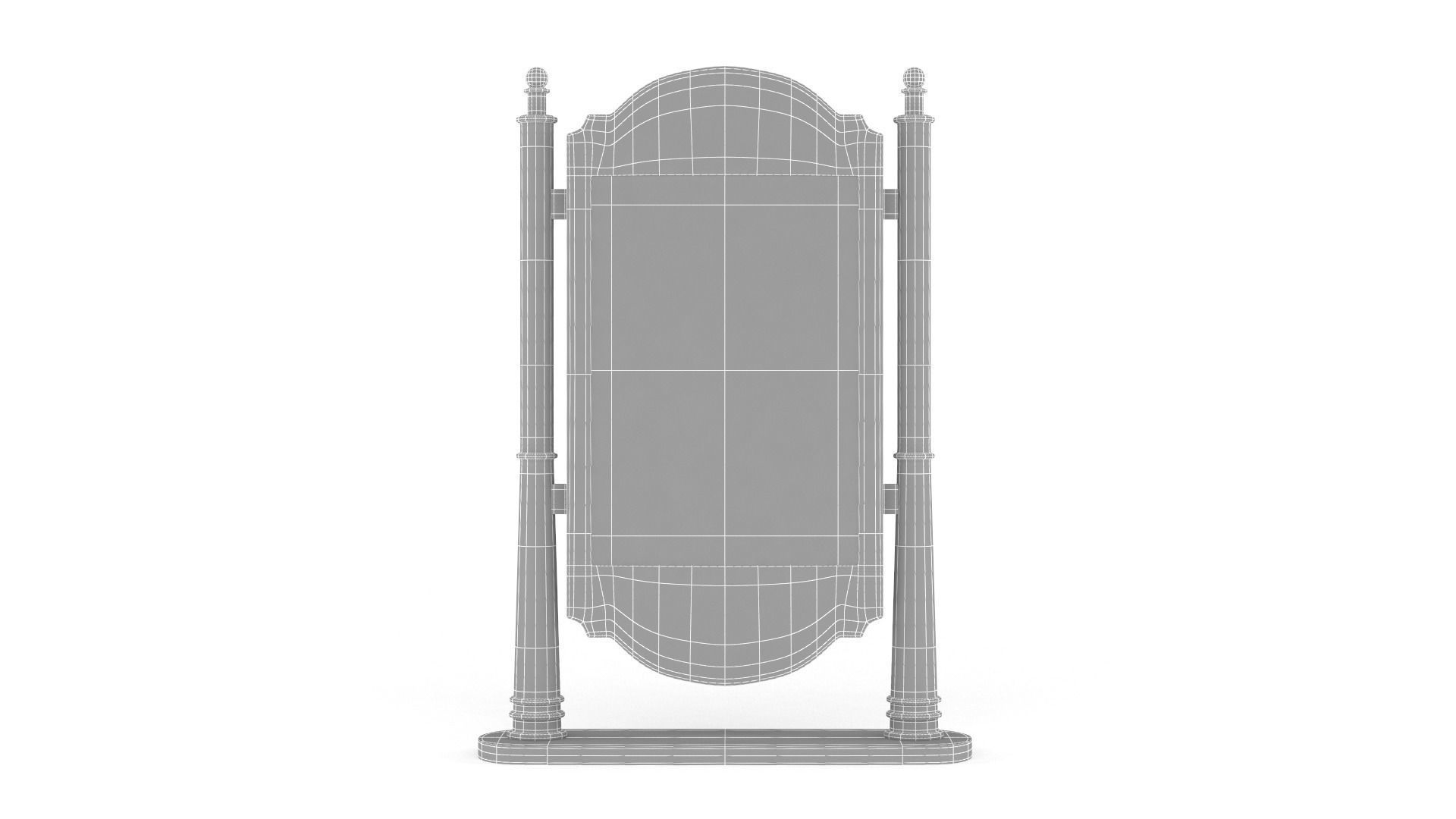 Information Kiosk 3D model_6