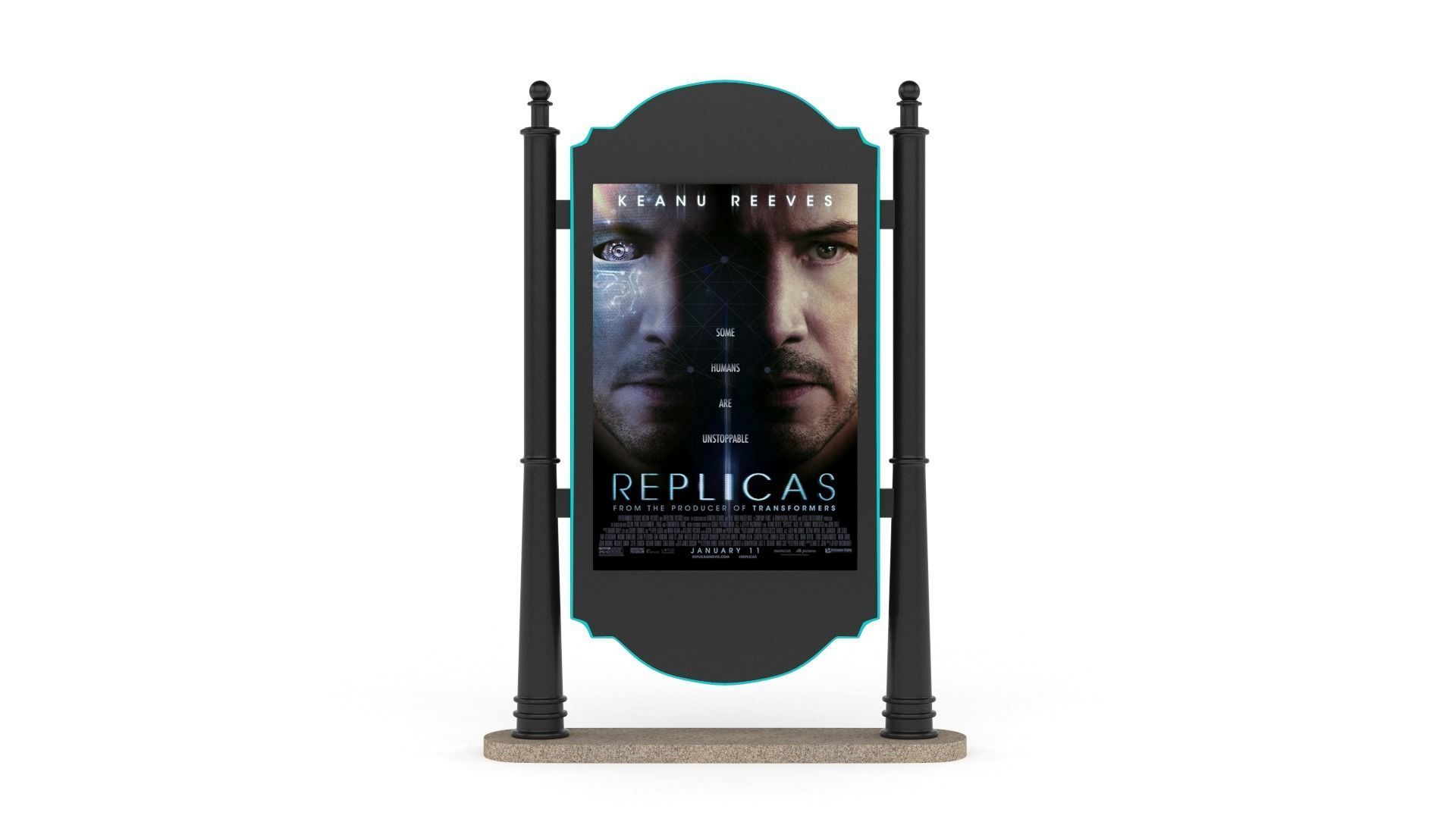 Information Kiosk 3D model_4