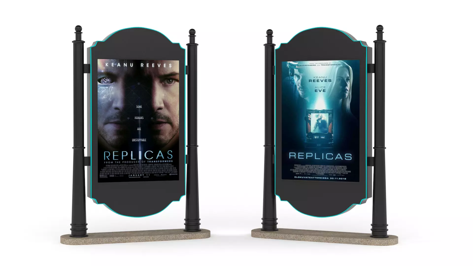 Information Kiosk 3D model_0