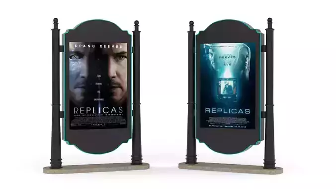 Information Kiosk 3D model