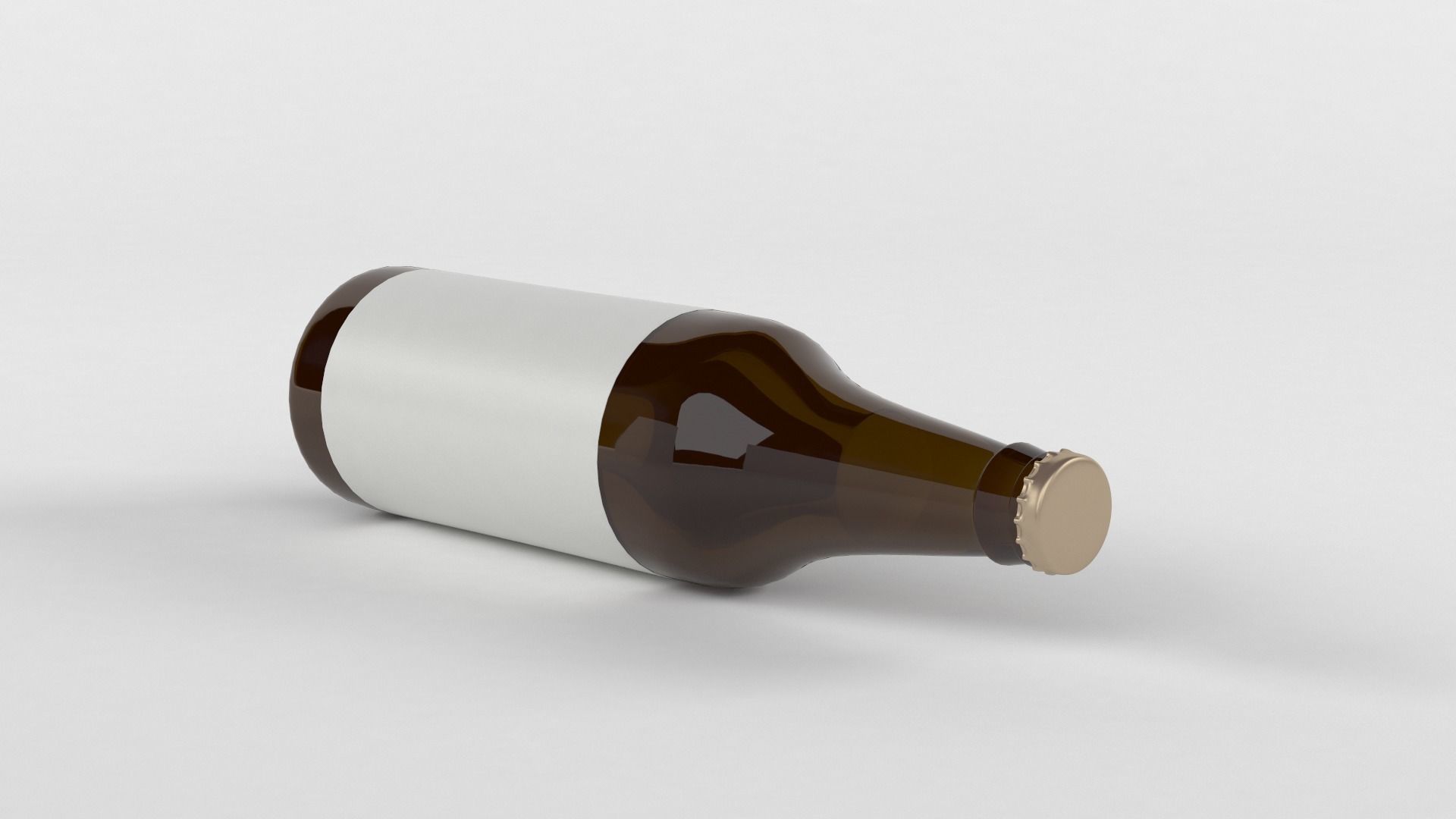 Beer Bottles 3D model_2