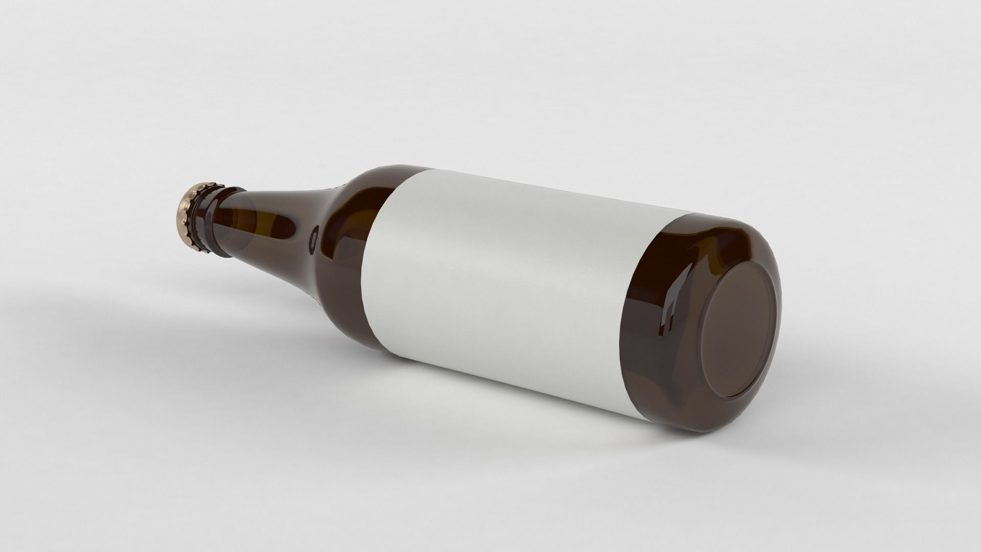 Beer Bottles 3D model_3