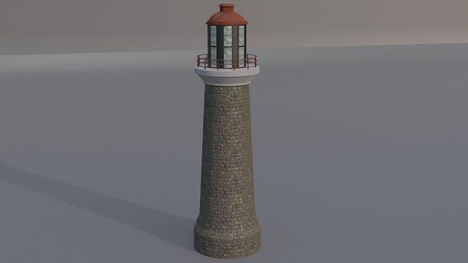 Game Ready Lighthouse Free low-poly 3D model