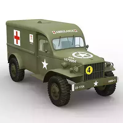 WC 54 Military Ambulance